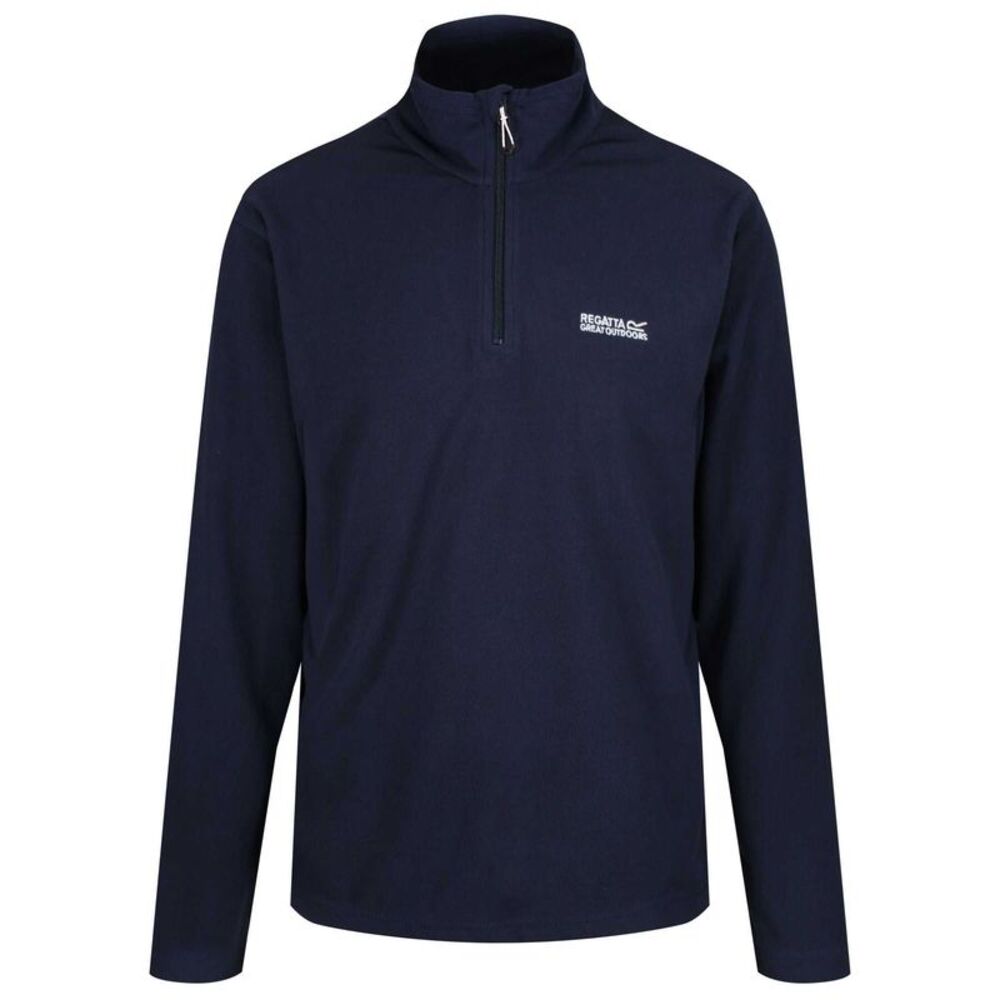 Regatta Great Outdoors Mens Thompson Half Zip Fleece Top / Navy